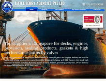 Tablet Screenshot of littleferry.com.sg